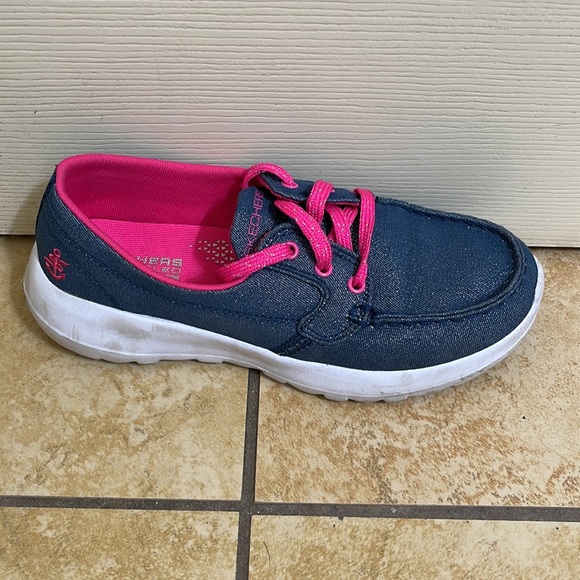 SKECHERS blue Girl sneakers - Picture 4 of 6